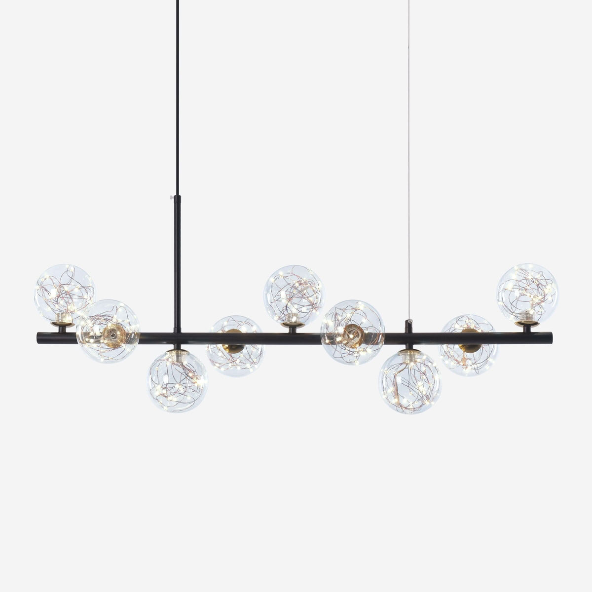 Lightsin Cumulus - Modern Metal Chandelier with LED Starry Sky Effect