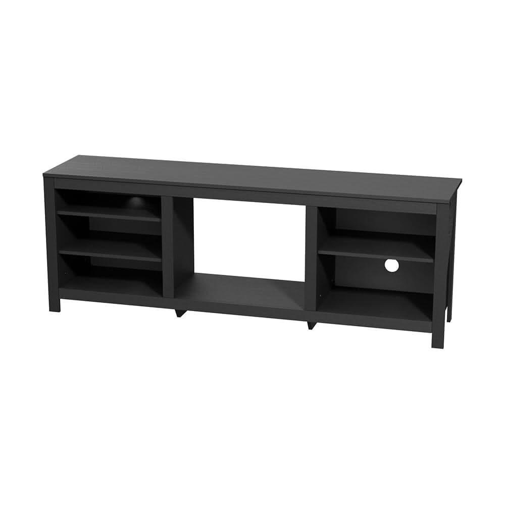 23Inch Electric Fireplace with TV Stand | 12 Flame Colours, Remote Control