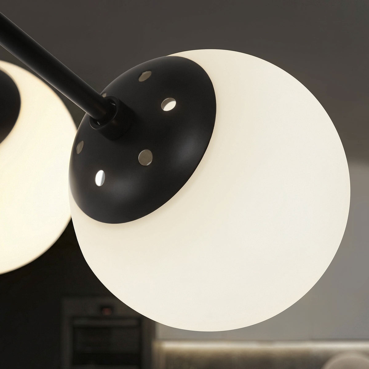 Lightsin Cumulus - Modern Metal Chandelier Tubular Design Chandelier with LED White Shade