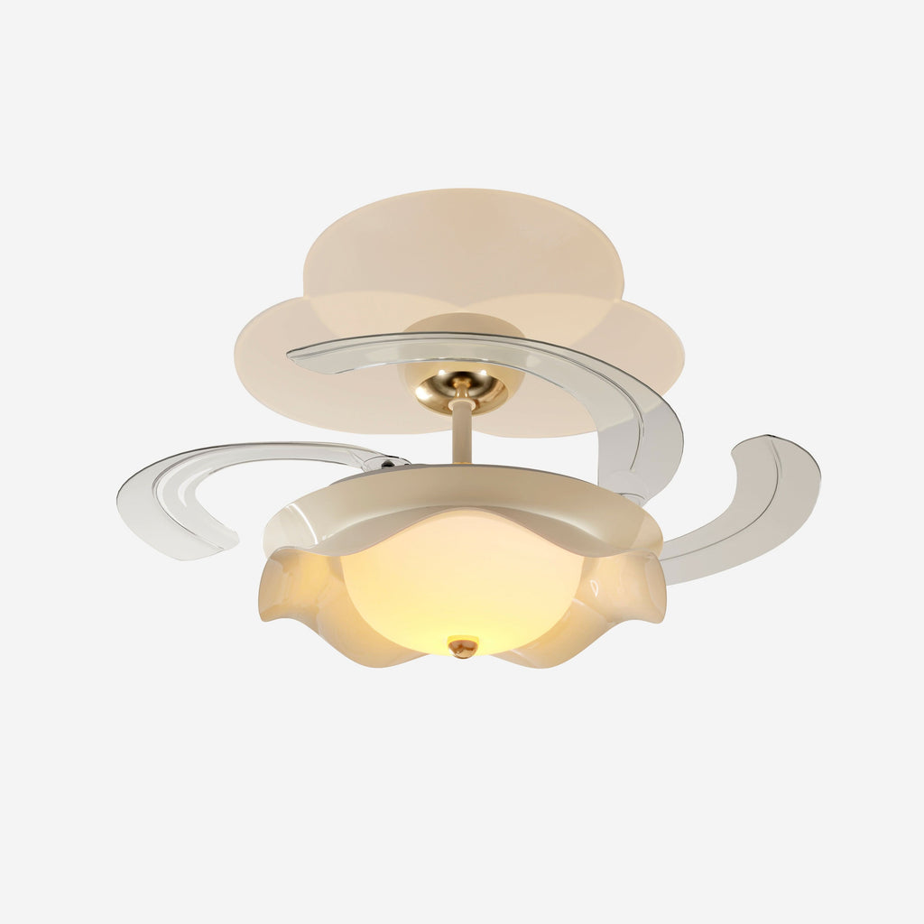 Lightsin 42 Inch Ceiling Fan with Dimmable LED and Reverse Airflow