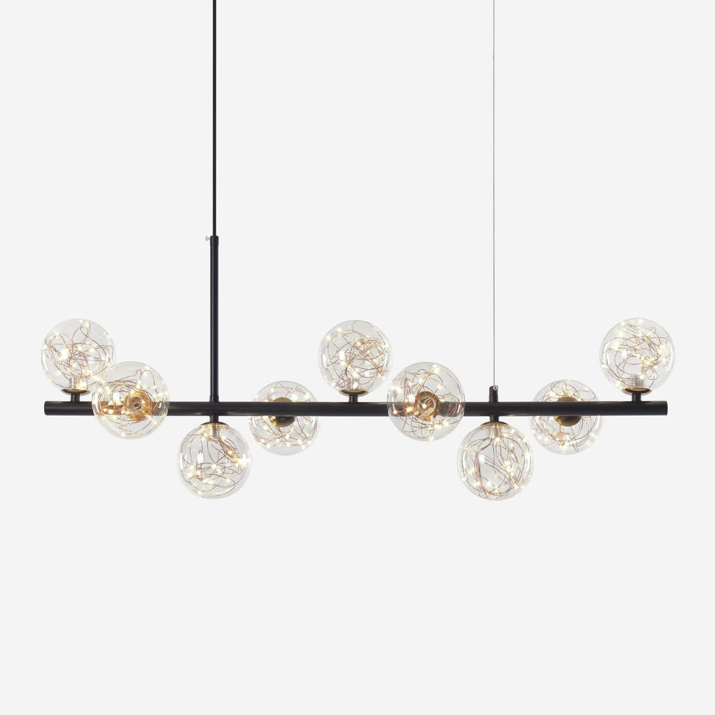 Lightsin Cumulus - Modern Metal Chandelier with LED Starry Sky Effect