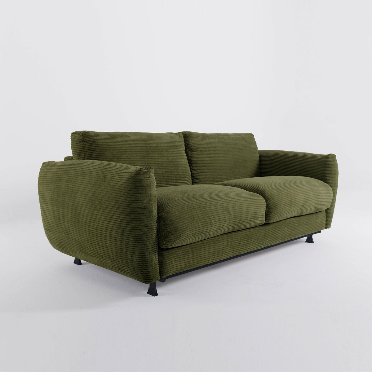 Cottonfy Small 2 Seater Sofa Bed Foldable Space Saving Sofa for UK Homes