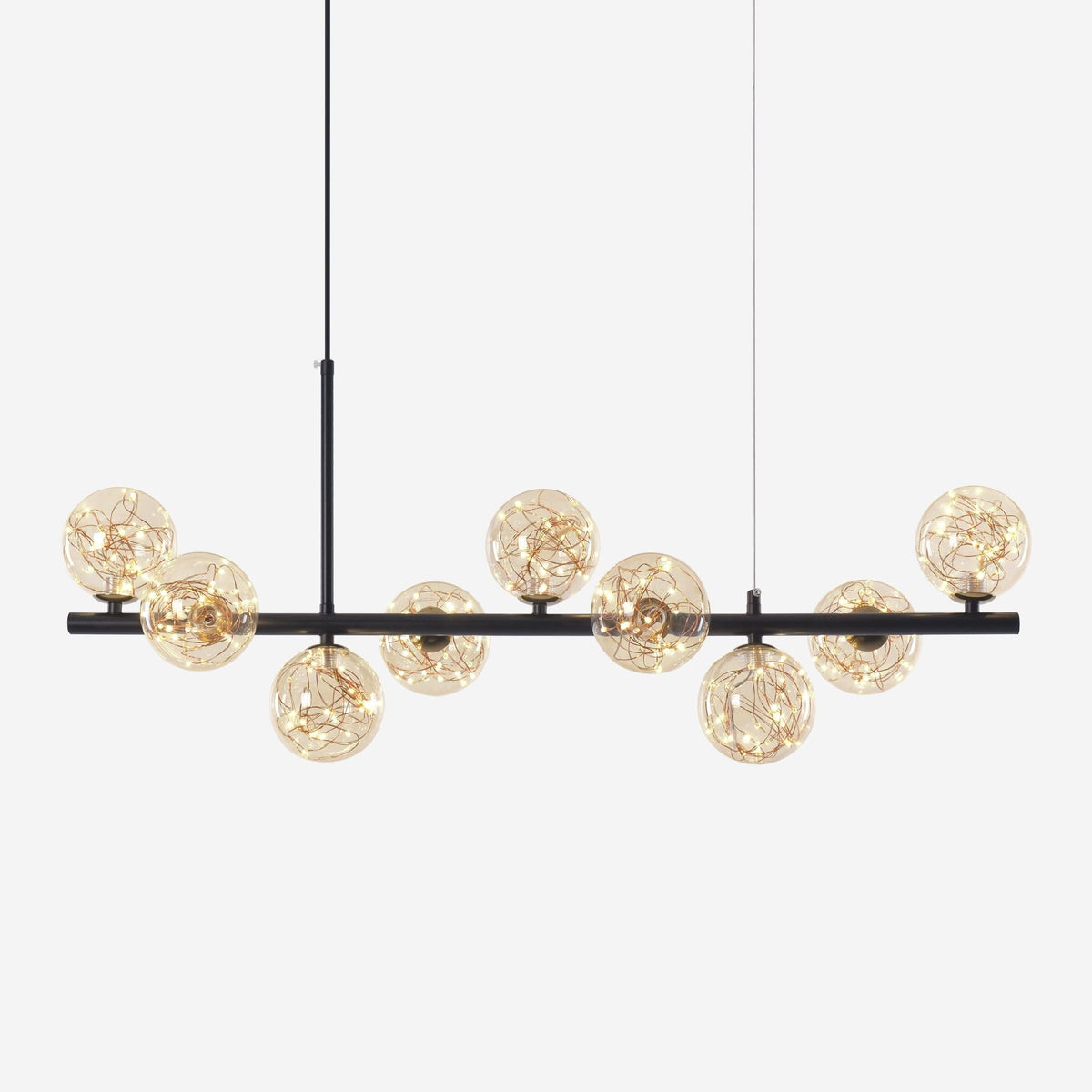 Lightsin Cumulus - Modern Metal Chandelier with LED Starry Sky Effect