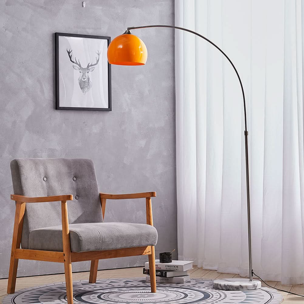 60W Arched Floor Lamp Height Adjustable