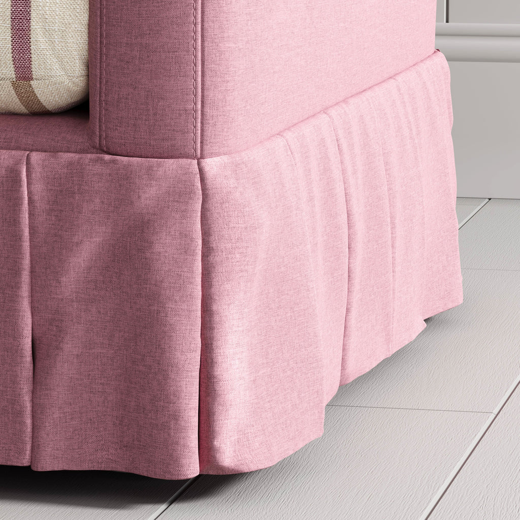 Cottonfy Country Check Sofa with Removable Skirted Covers