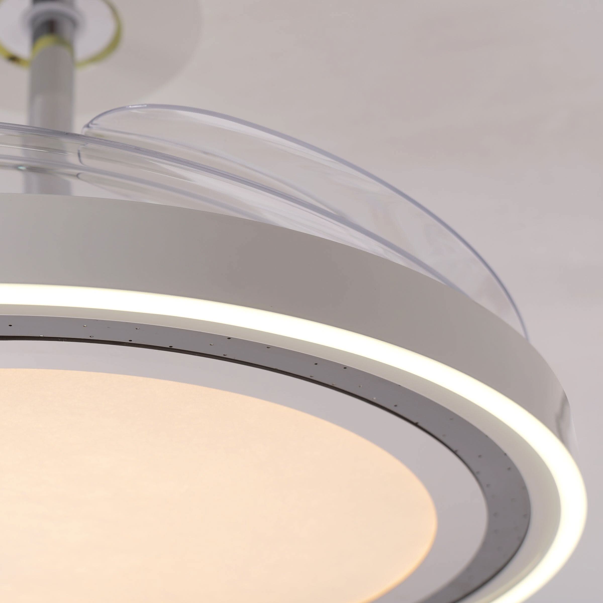 Lightsin 48 Inch Ceiling Fan with Quiet Reversible DC Motor