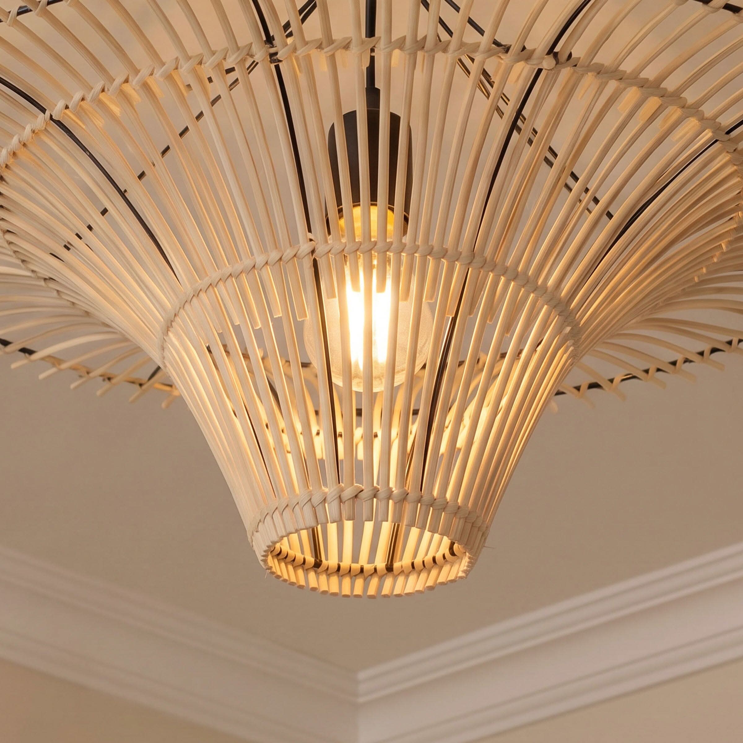 Lightsin Flying Saucer-Shaped Ceiling Light for Dining Room & Kitchen Island, 60-120cm