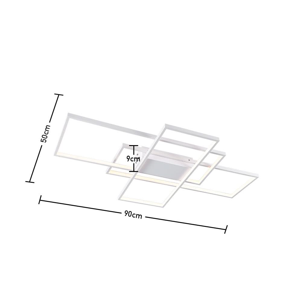 62/80W LED Ceiling Light Dimmable 3000K-6000K