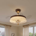 Lightsin 36 Inch Ceiling Fan with 6-Speed Remote and Reverse Motor