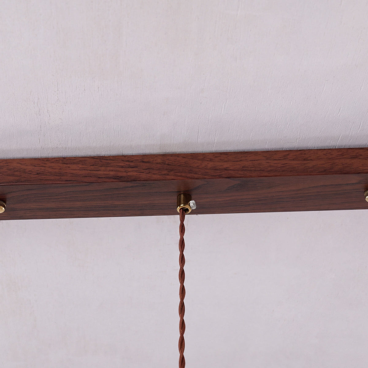 3-Light Walnut Resin Mini Pendant Light | Adjustable Bar Ceiling Lamp