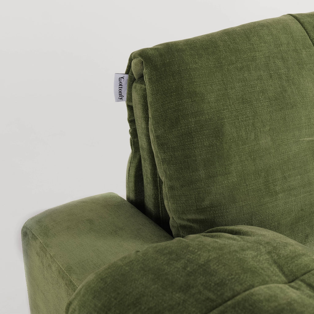 Cottonfy Multifunctional Sleeper Pull Out 2 Seater Sofa Bed with Storage Space