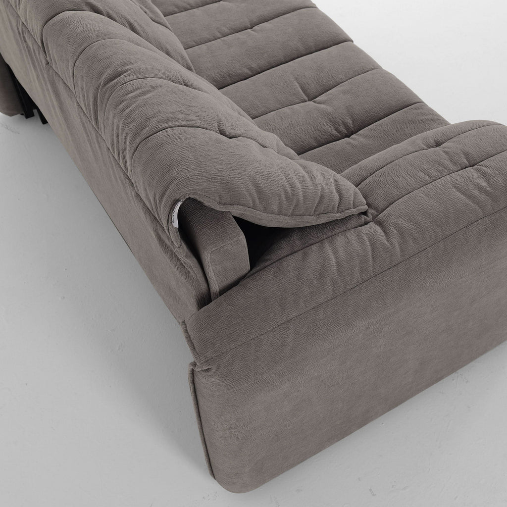 Cottonfy Upgraded Cloud Chenille Skin Friendly Sofa Bed with Storage
