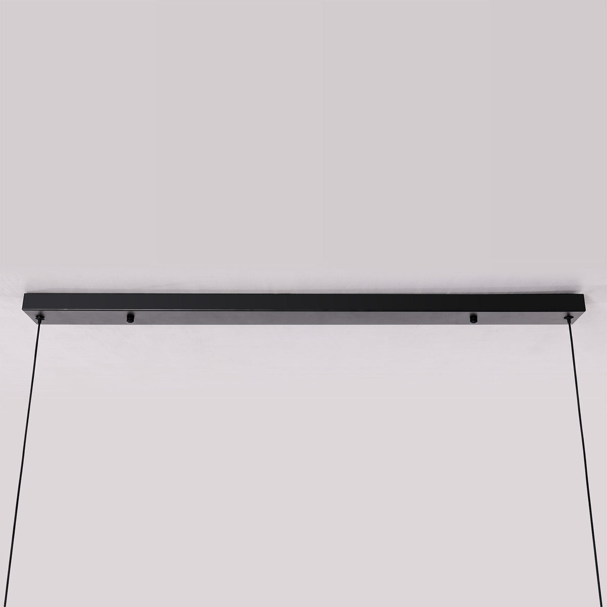 Walnut Double Pendant Light | Linear E27 Ceiling Lamp