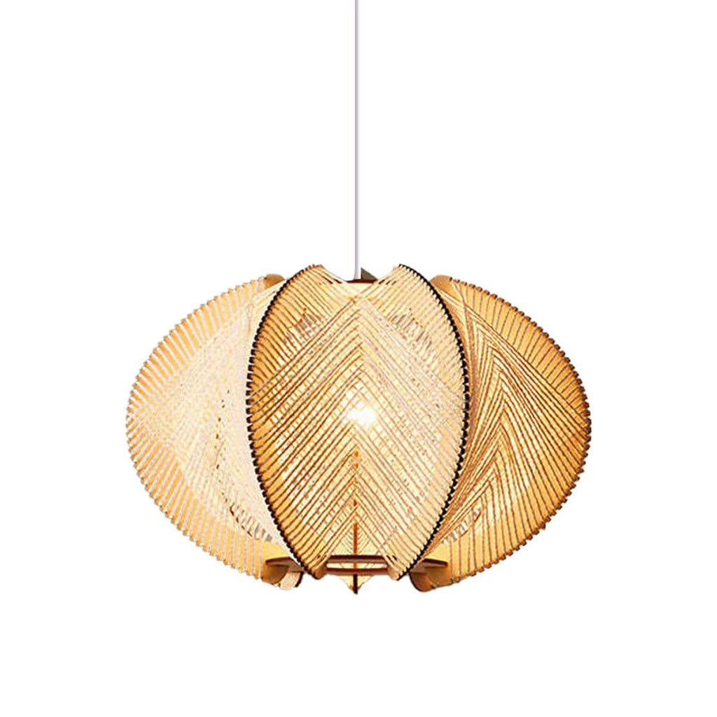 Lightsin Handmade LED Wooden Pendant Light 40/60 Dia