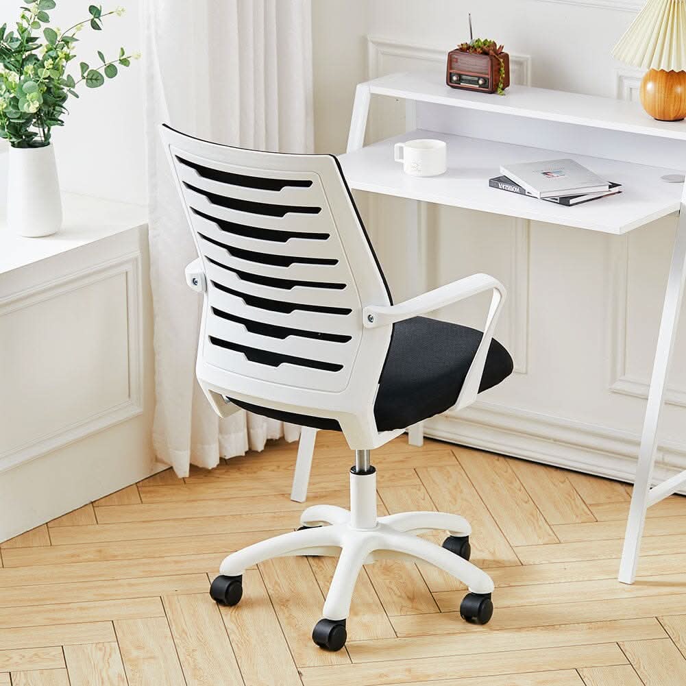 Mesh Adjustment Lumbar Support Back Ergonomic Swivel Office Chair with Wheels