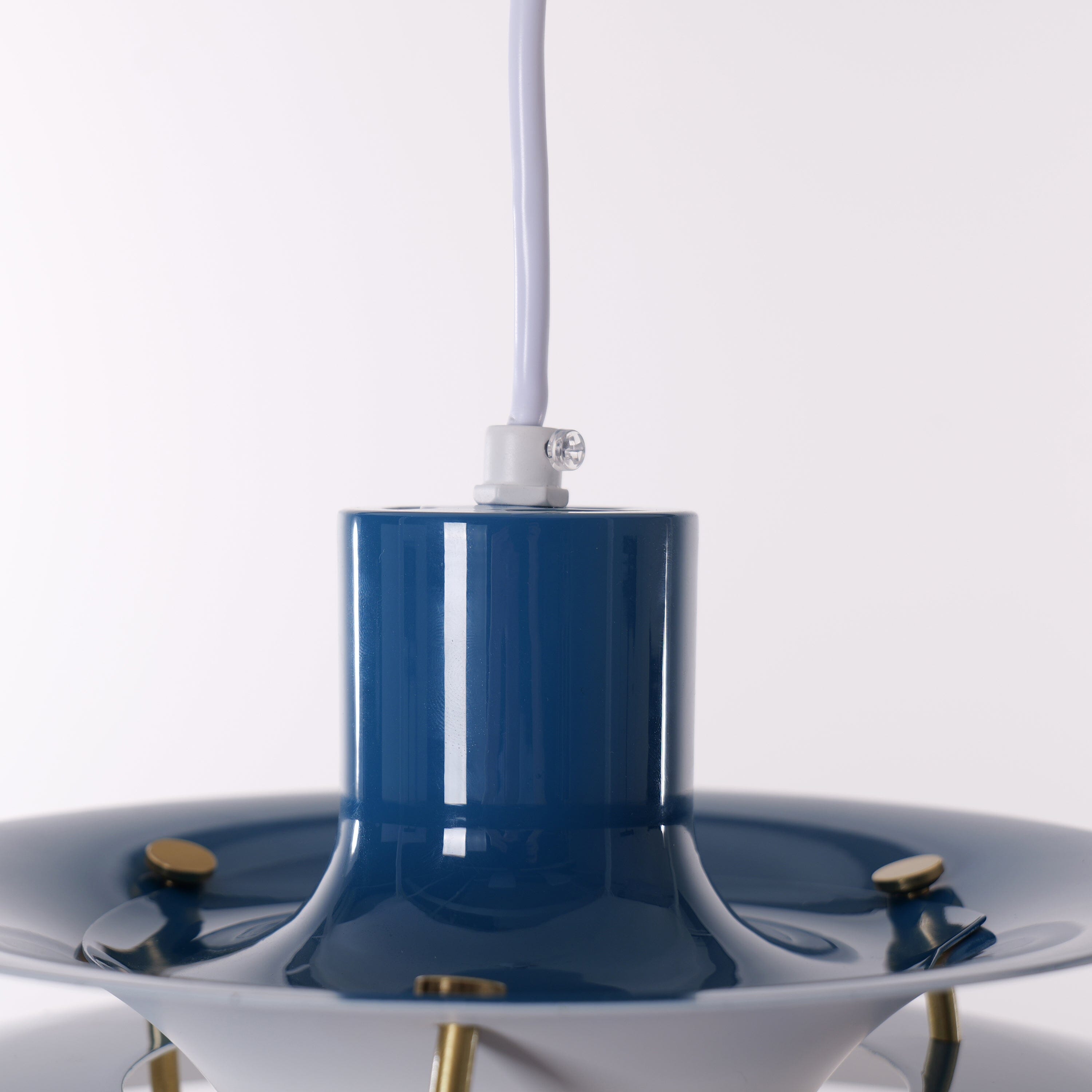 Blue Modern Minimalist Pendant Light