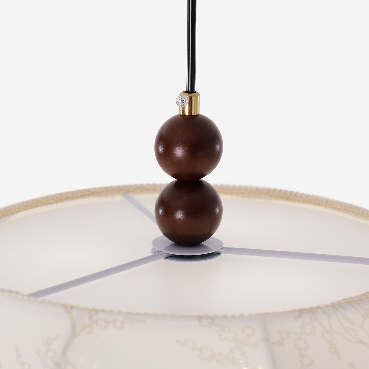 Yellow Fabric Pendant Light | Soft Shade E27 Ceiling Lamp