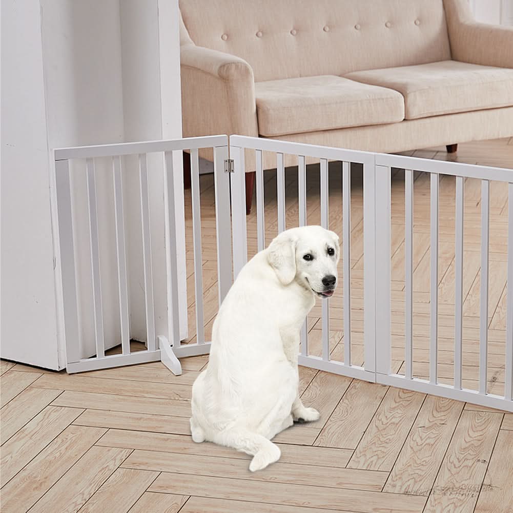 Folding 3-Panel Pet Playpen Safety Indoor Durable Dog Fence