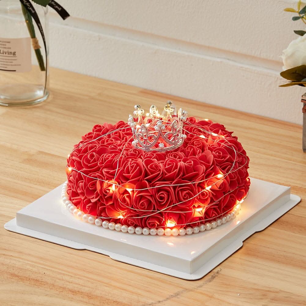Eternal Rose Cake Replica Gift Set - Red
