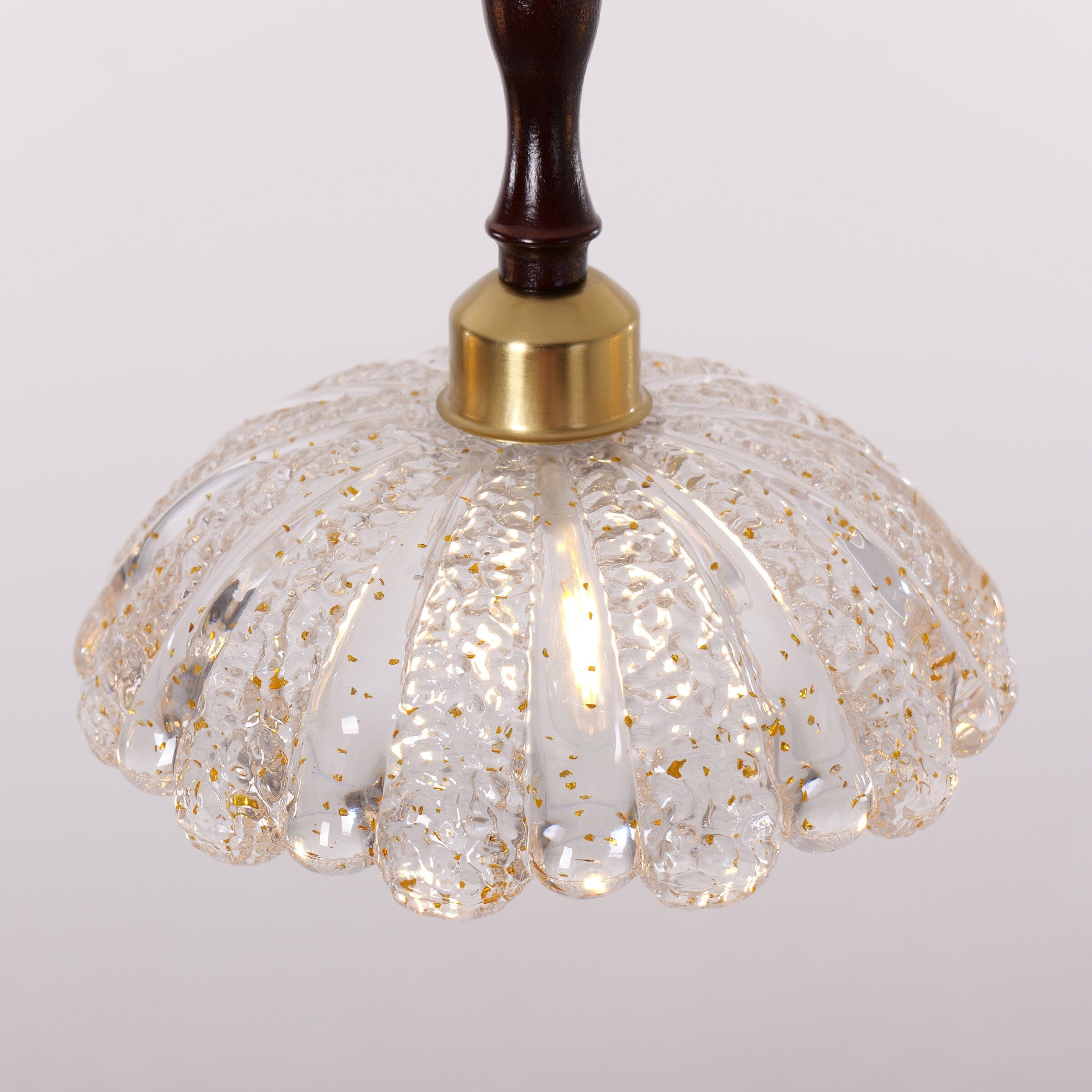 3-Light Walnut Resin Mini Pendant Light | Adjustable Bar Ceiling Lamp