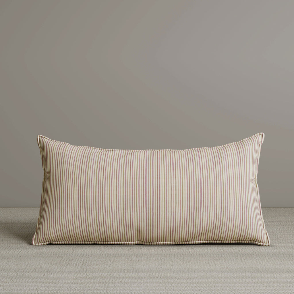 ‍Exclusive Waist Cushion in Pink Striped Cotton Linen, 56*27*12 CM (100% off)