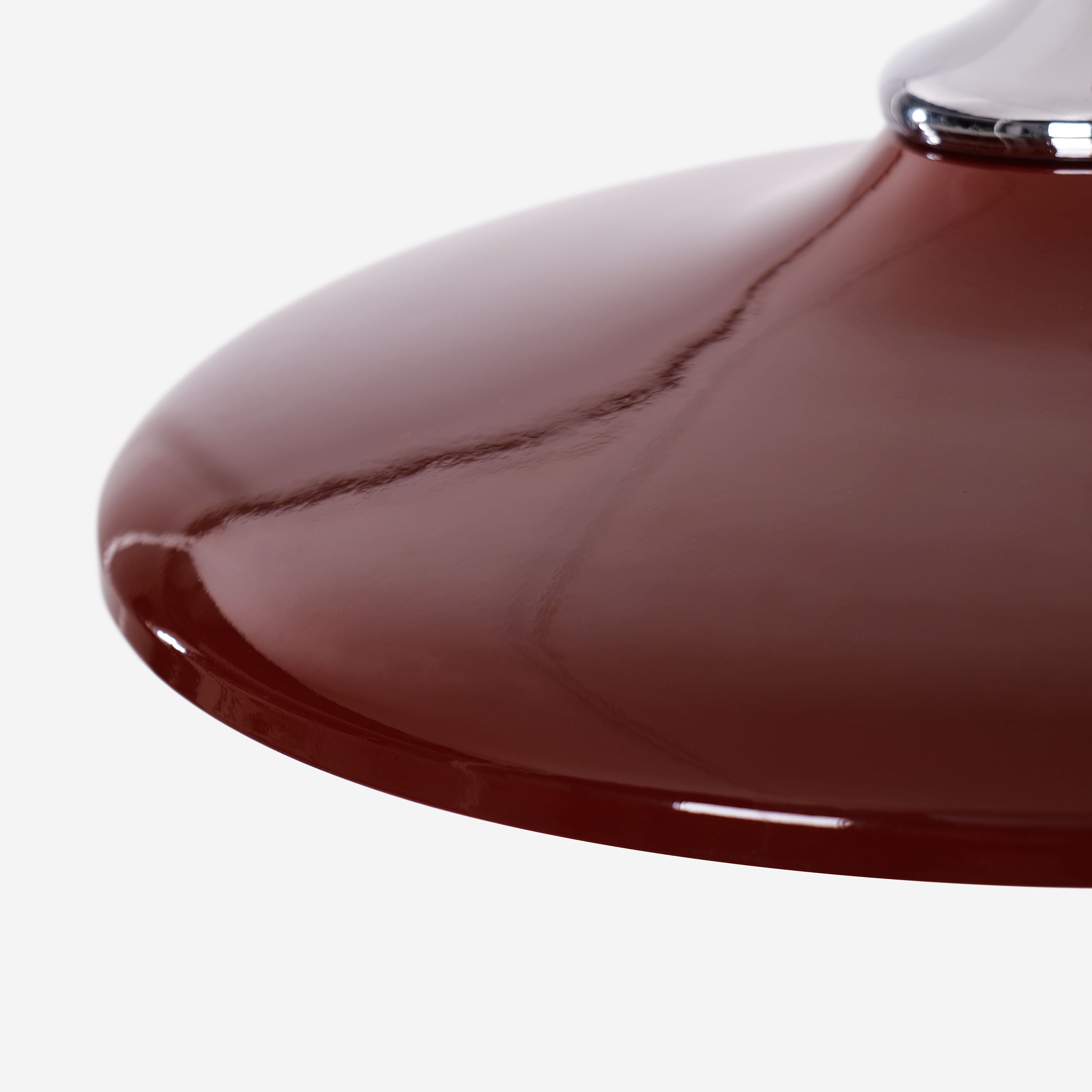Red Iron Pendant Light | Colour-Changing E27 Ceiling Lamp