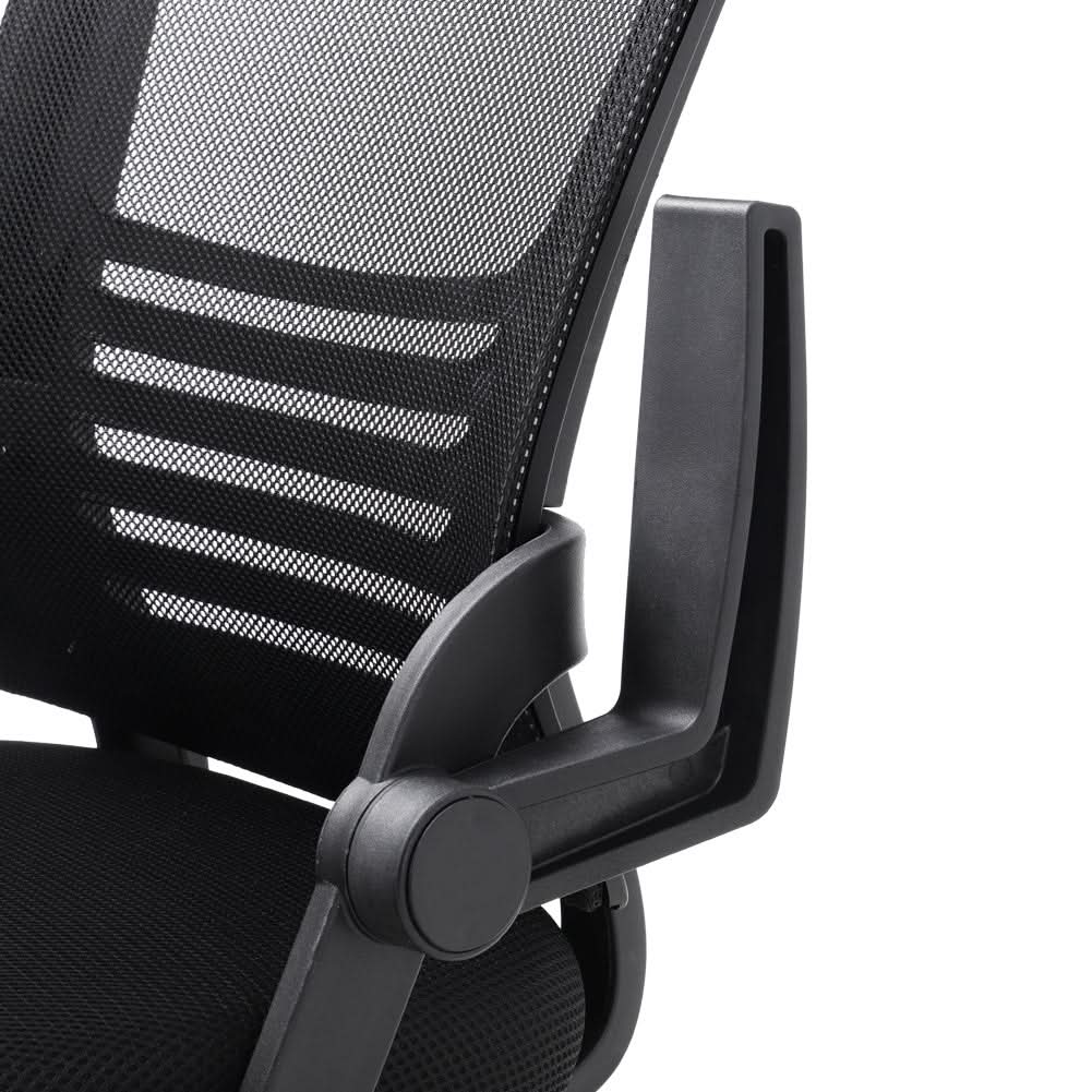 Mesh Back Ergonomic 360 Degree Swivel Office Chair with Folding Armrests