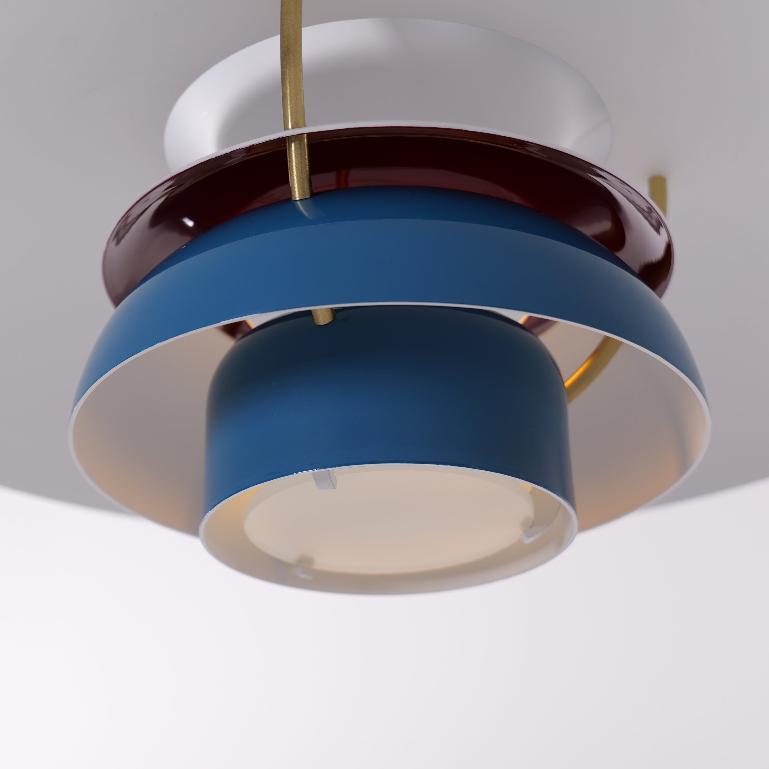 Blue Modern Minimalist Pendant Light