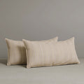 Exclusive Waist Cushion in Pink Striped Cotton Linen, 56*27*12 CM
