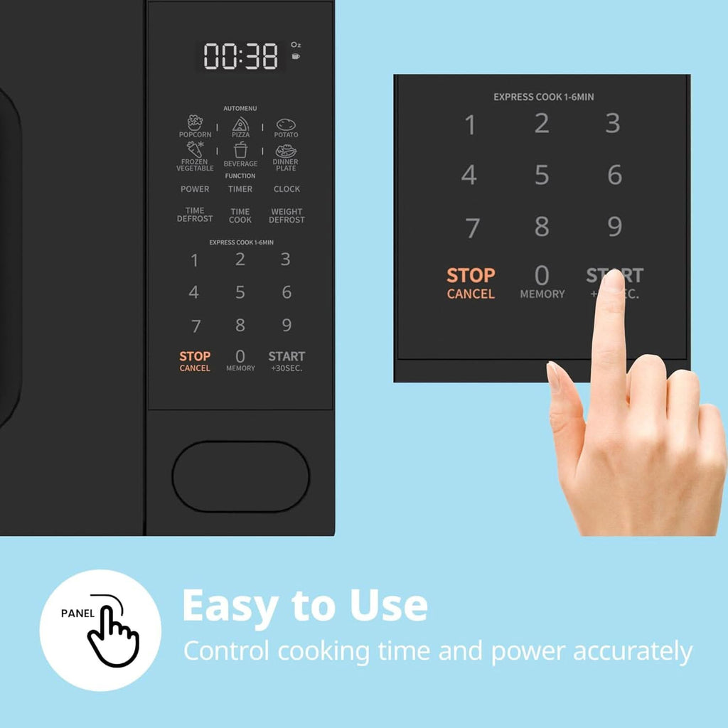 COMFEE 700W 20L Countertop Microwave Oven with LED Display