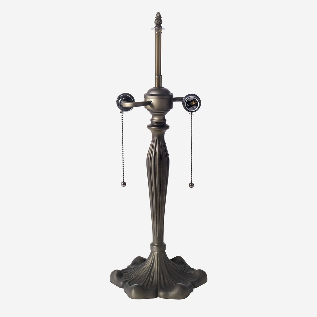 Lightsin Tiffany Table Lamp | Handcrafted Stained Glass Dragonfly Series Blue Dragonfly