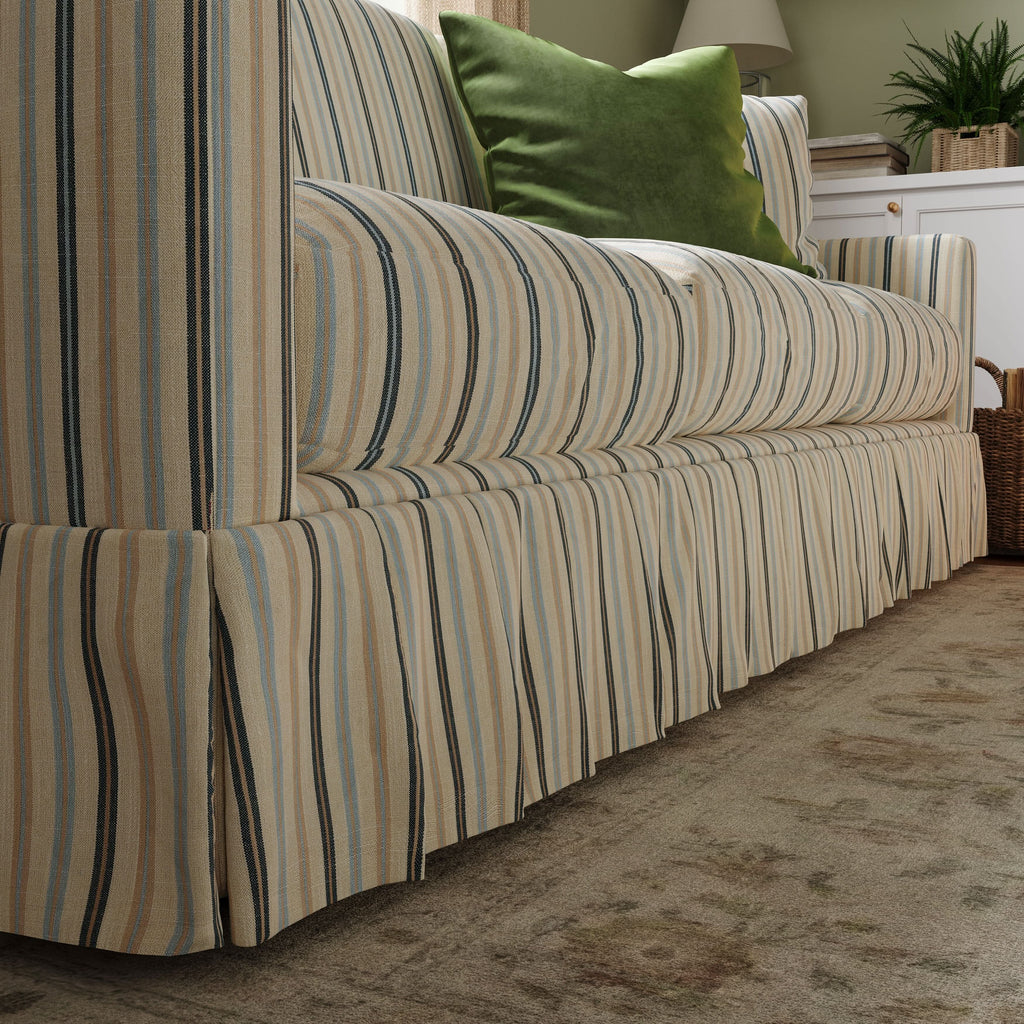 Cottonfy Country Check Sofa with Removable Skirted Covers
