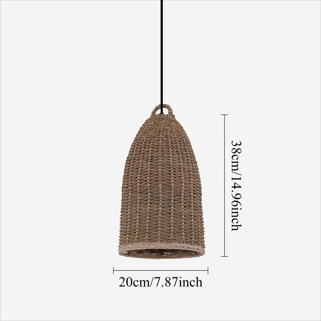 Lightsin Natural Grass Pendant Light for Kitchen and Dining Spaces