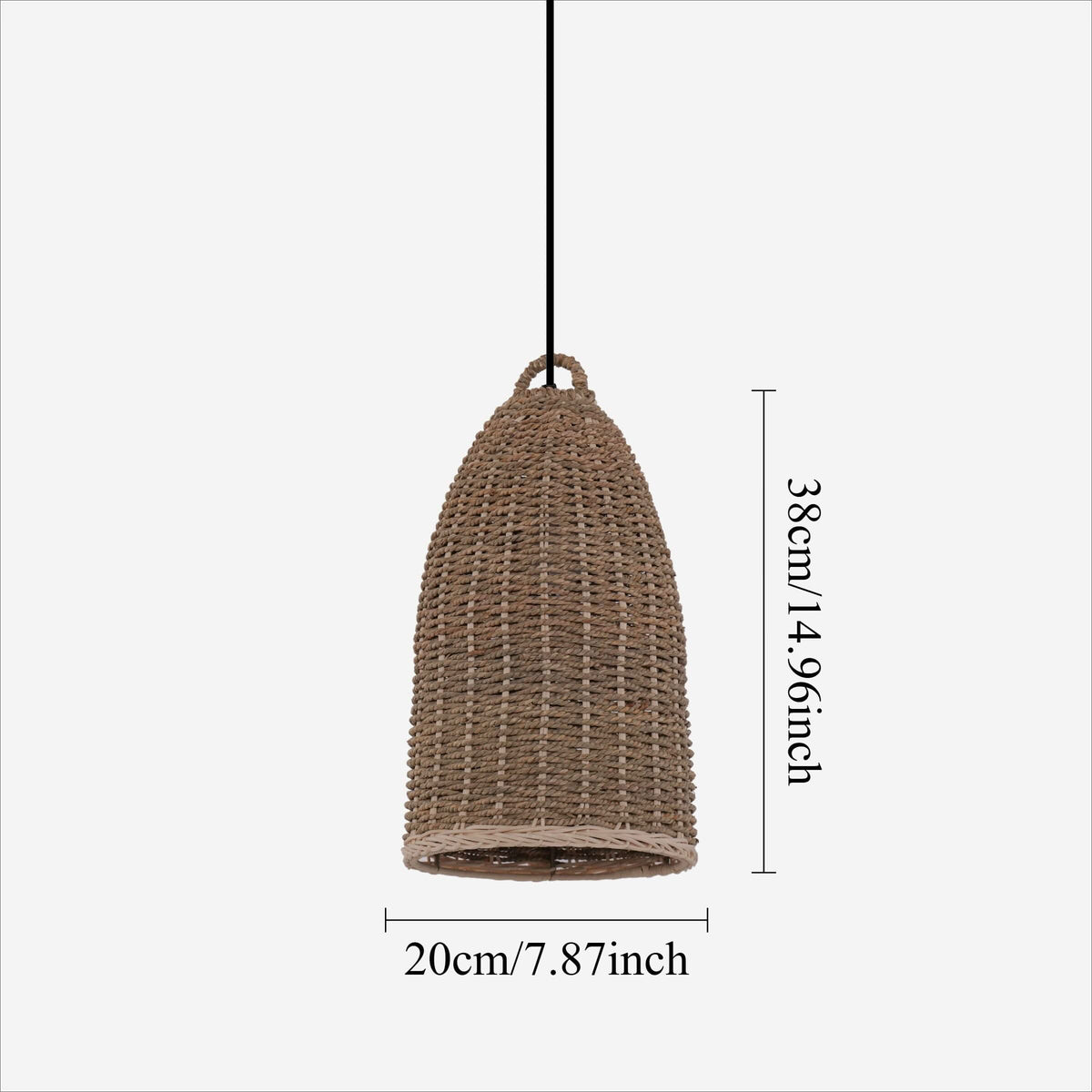 Lightsin Natural Grass Pendant Light for Kitchen and Dining Spaces