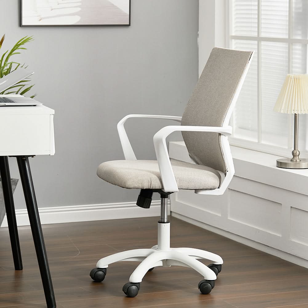 Mesh Adjustment Lumbar Support Back Ergonomic Swivel Office Chair with Wheels