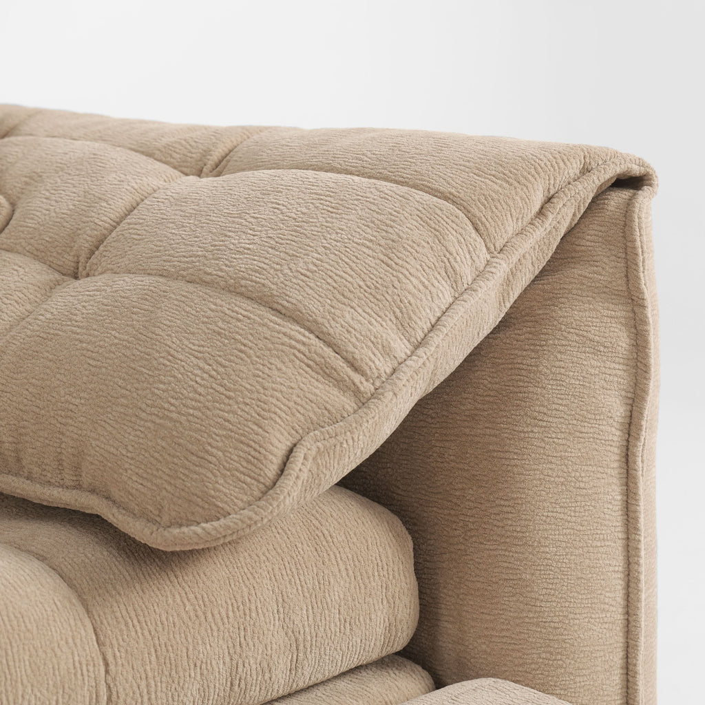 Cottonfy Upgraded Cloud Chenille Skin Friendly Sofa Bed with Storage