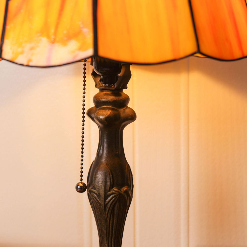Lightsin Tiffany Table Lamp | Handcrafted Stained Glass Block Series
