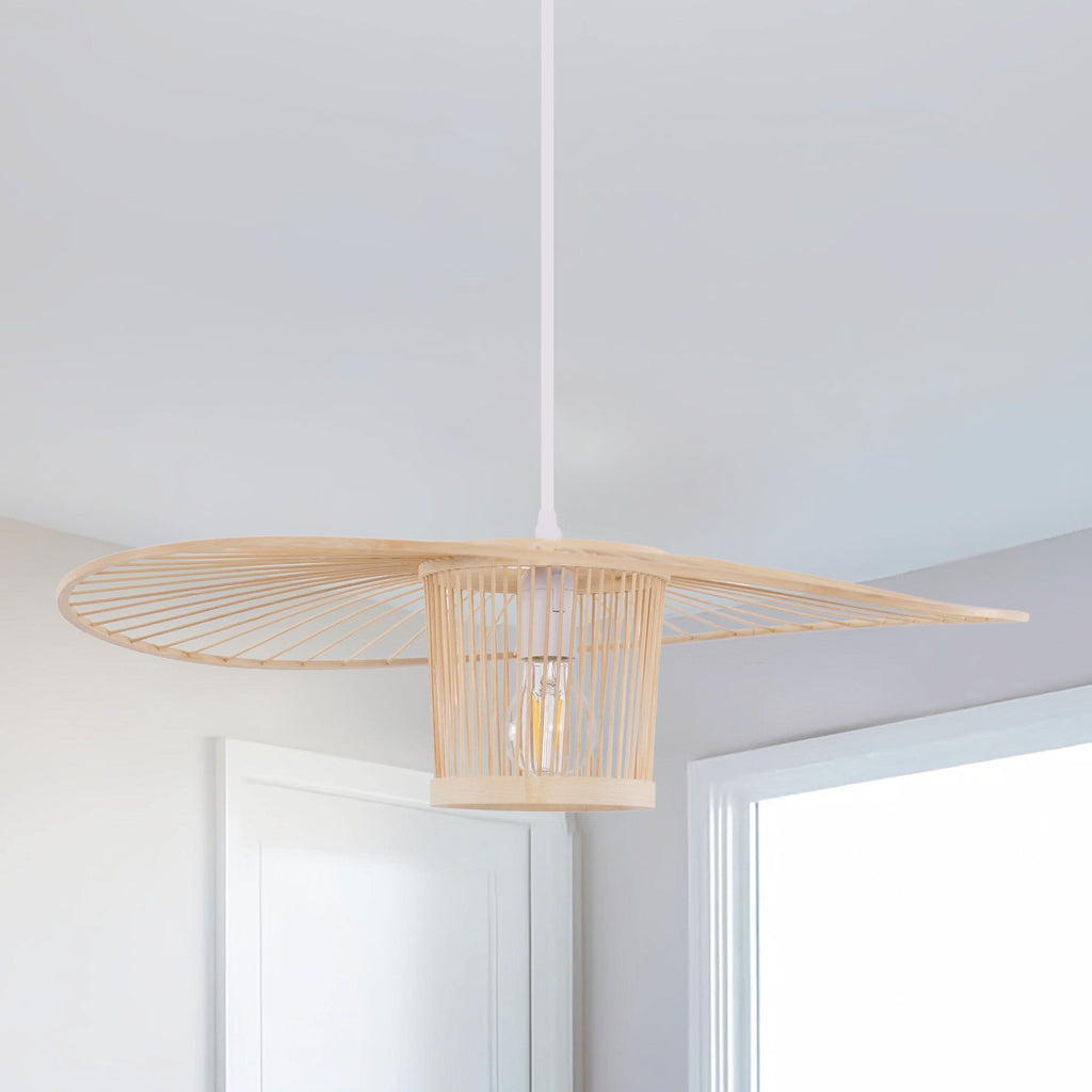 Lightsin Bamboo Pendant Light for Organic Elegance and Warmth