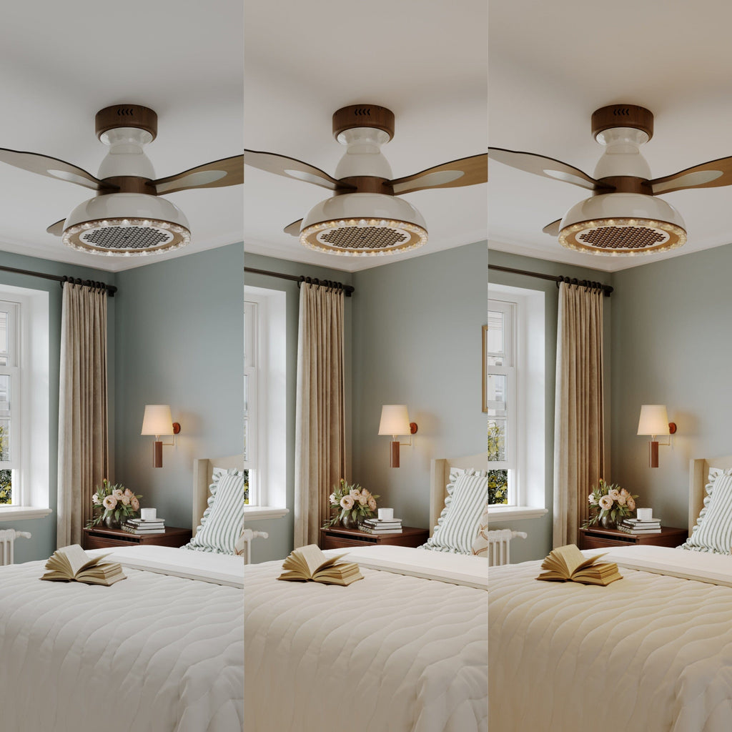 Lightsin 36 Inch Ceiling Fan with Quiet Reversible DC Motor