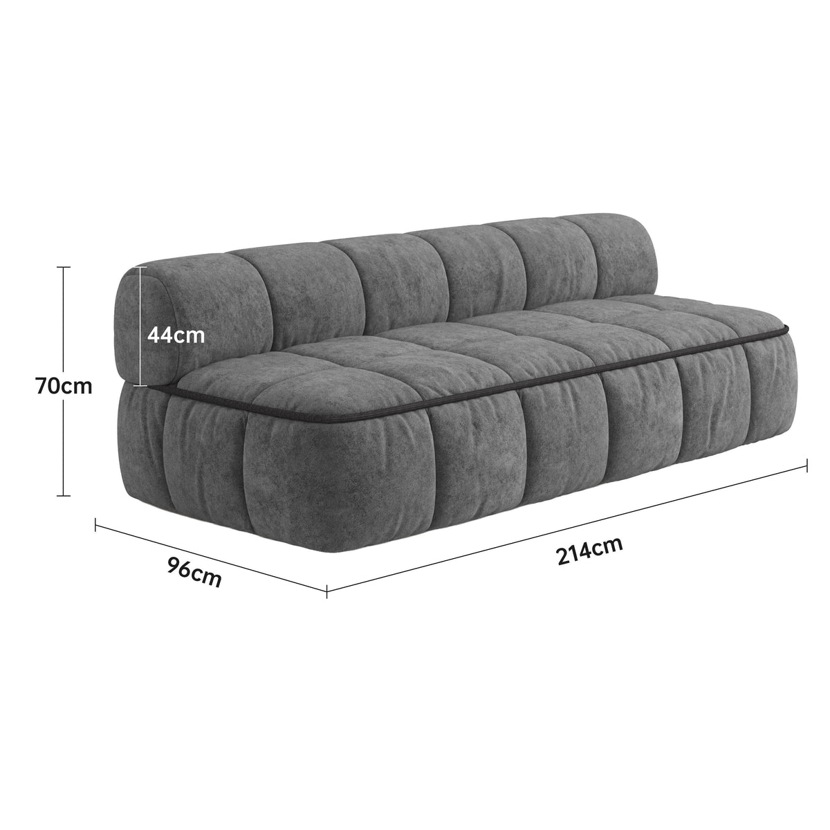 Convertible Sofa Bed with Sleeping Bag Style and Removable Cover