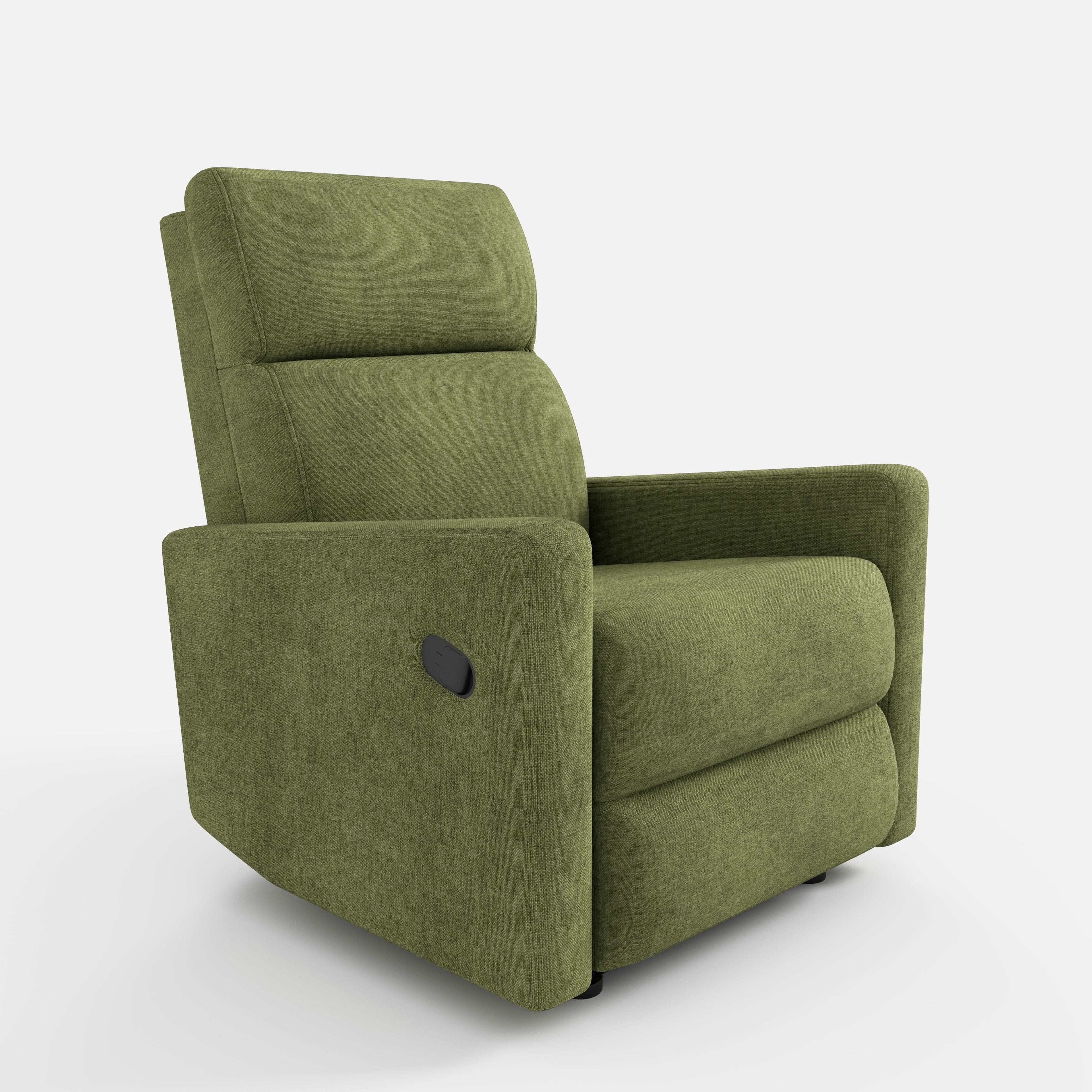 Multi-Angle Recliner Armchair with USB Charging