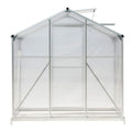 Aluminium Hobby Greenhouse with Window Opening With Base/Without Base