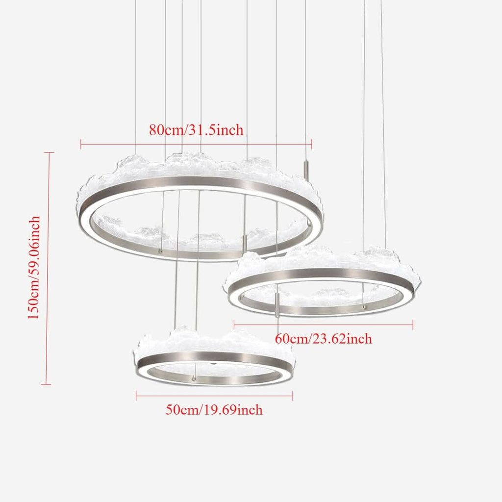Lightsin High-End Nordic Aluminum Pendant Light with Dimmable Function