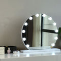 Frameless Hollywood Vanity LED Lighted Makeup Mirror