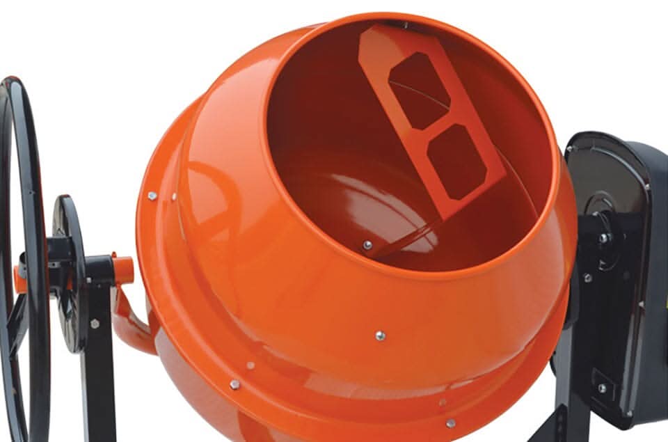 Durable and Versatile Cement Mixer with Easy Movement