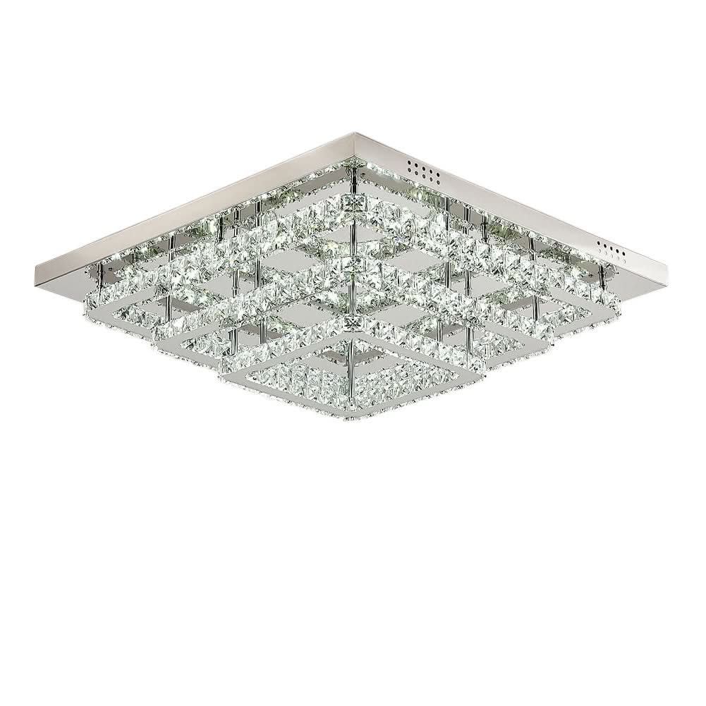 60cm Wide 86W LED Crystal Ceiling Lights Pendant Chandelier Lamp