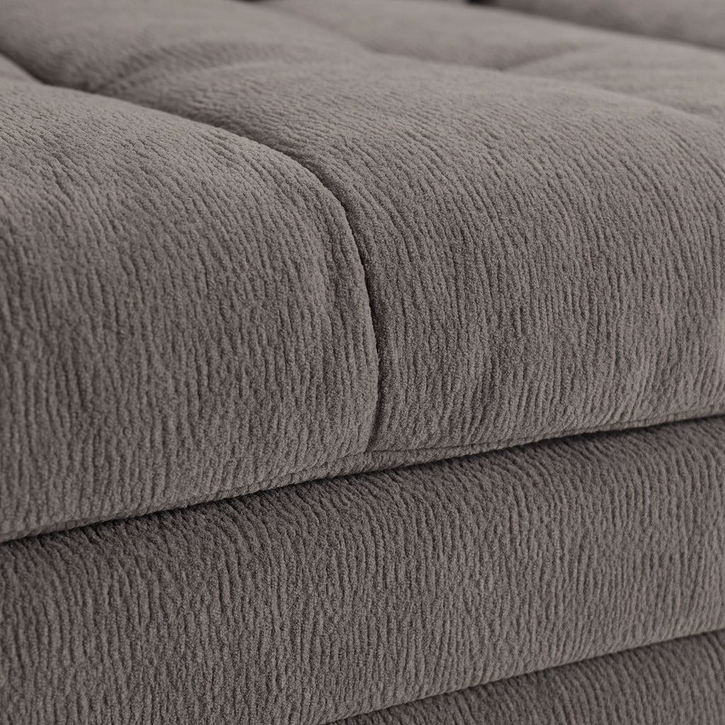 Cottonfy Upgraded Cloud Chenille Skin Friendly Sofa Bed with Storage