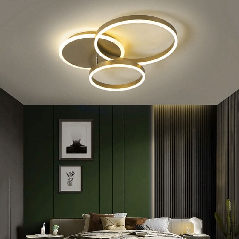2/3.5 ft Circles  Ceiling Light with LED Dimmable/Non-Dimmable