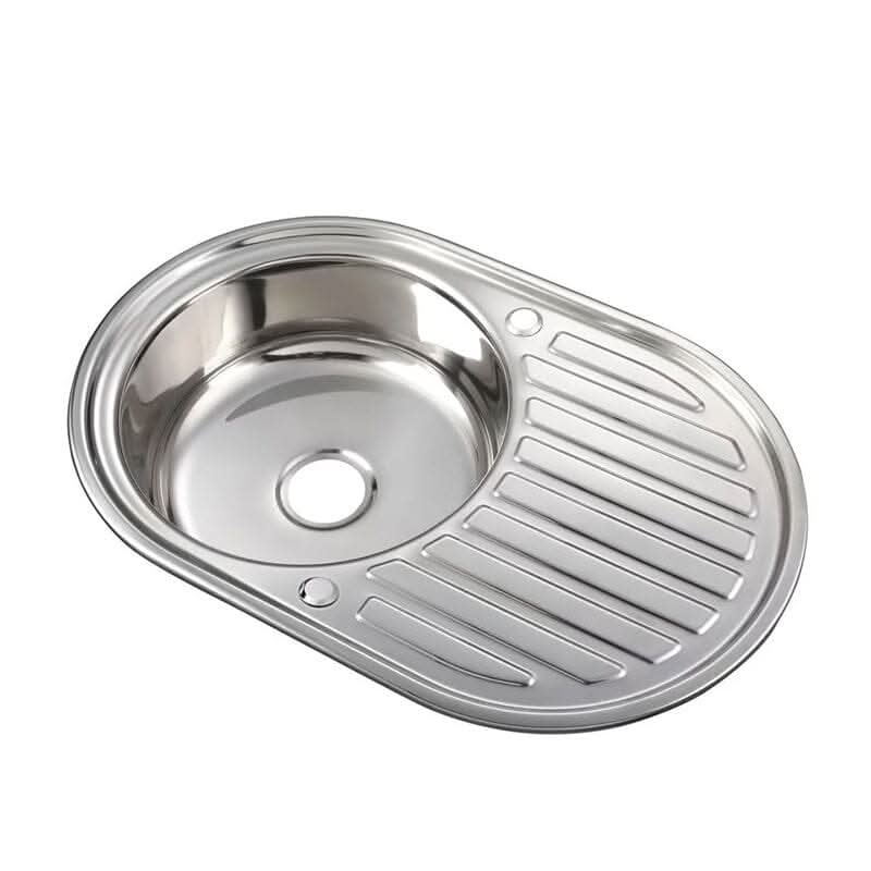 Large Inset Stainless Steel Kitchen Sink