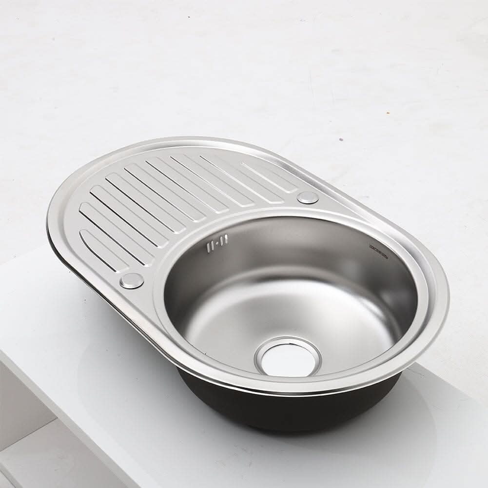 Large Inset Stainless Steel Kitchen Sink
